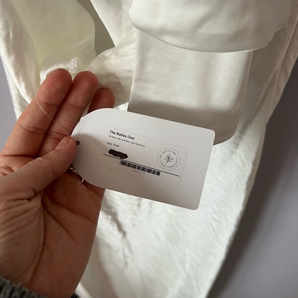 NWT Elegant Ivory Halter Dress - Picture 7 of 7